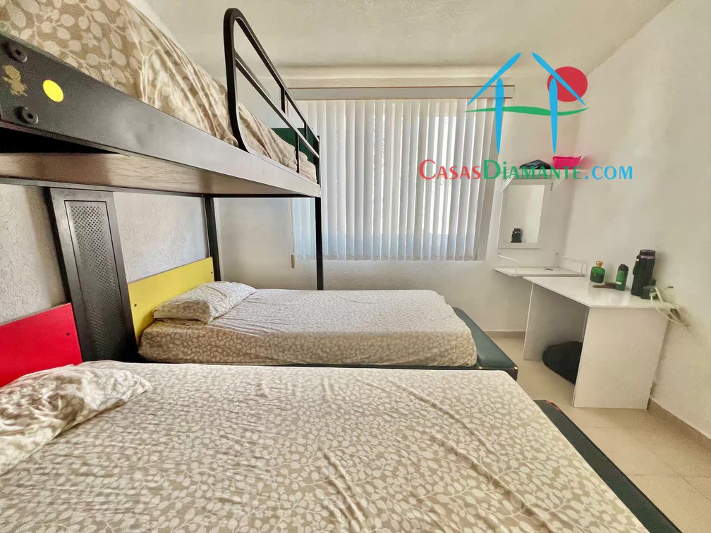 Residencial Diamante E 19 - Recámara tres 2